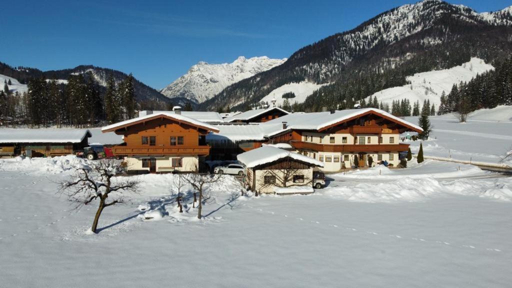 Ferienwohnung Eder Hochfilzen Bagian luar foto