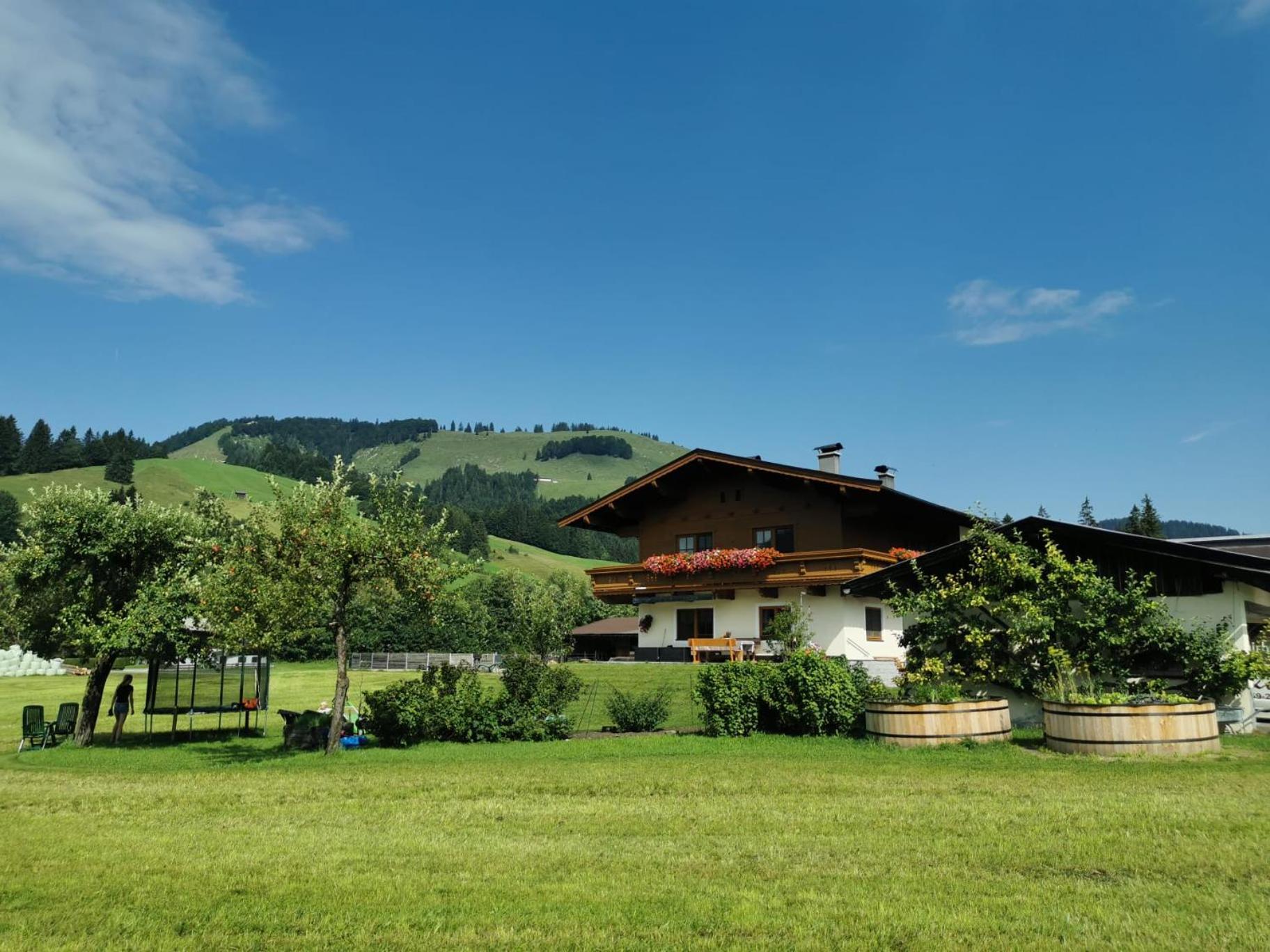 Ferienwohnung Eder Hochfilzen Bagian luar foto